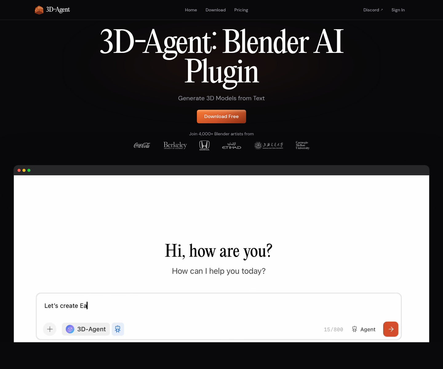 3d-agent.com, herramienta de IA para undefined