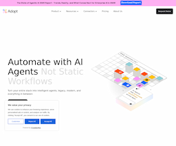 Adopt AI, herramienta de IA para chatbots y asistentes virtuales