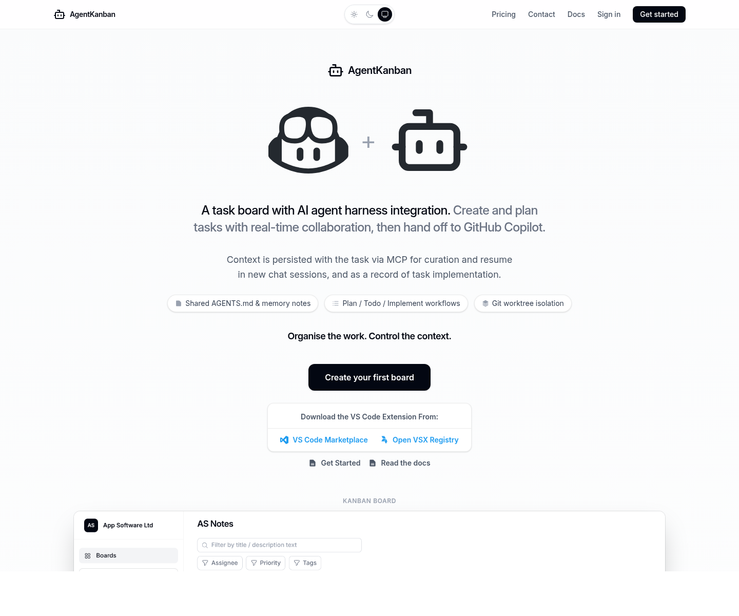 agentkanban.io, herramienta de IA para undefined