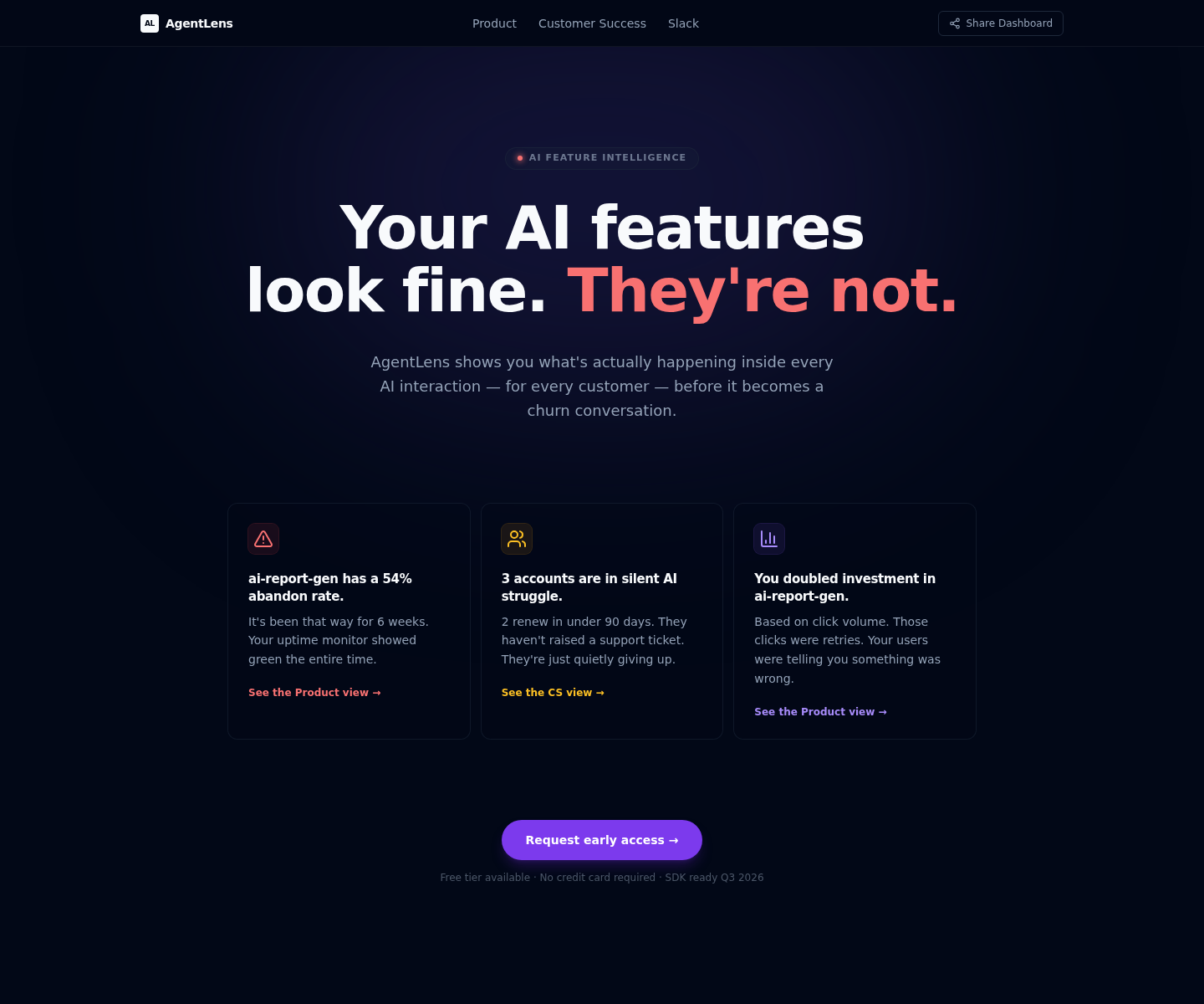 agentlens-demo-omega.vercel.app, herramienta de IA para undefined