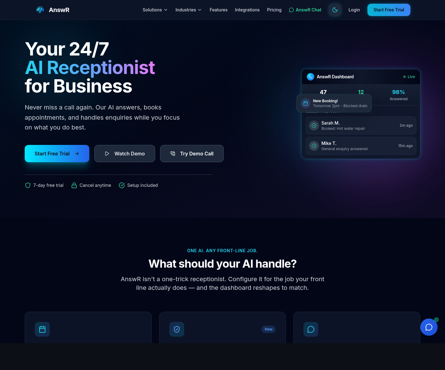 answr.com.au, herramienta de IA para undefined