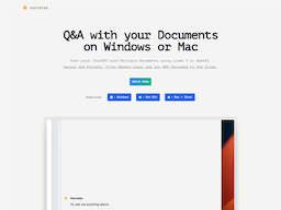 Socrates, herramienta de IA para chatbots y asistentes virtuales