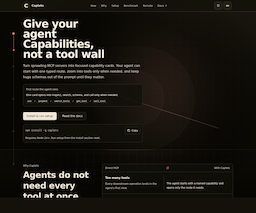 caplets.dev, herramienta de IA para undefined