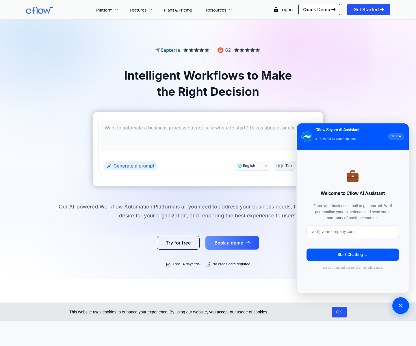 Cflow, herramienta de IA para aplicaciones diversas de ia