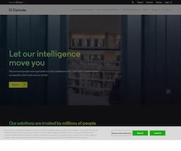 Clarivate, herramienta de IA para aplicaciones diversas de ia