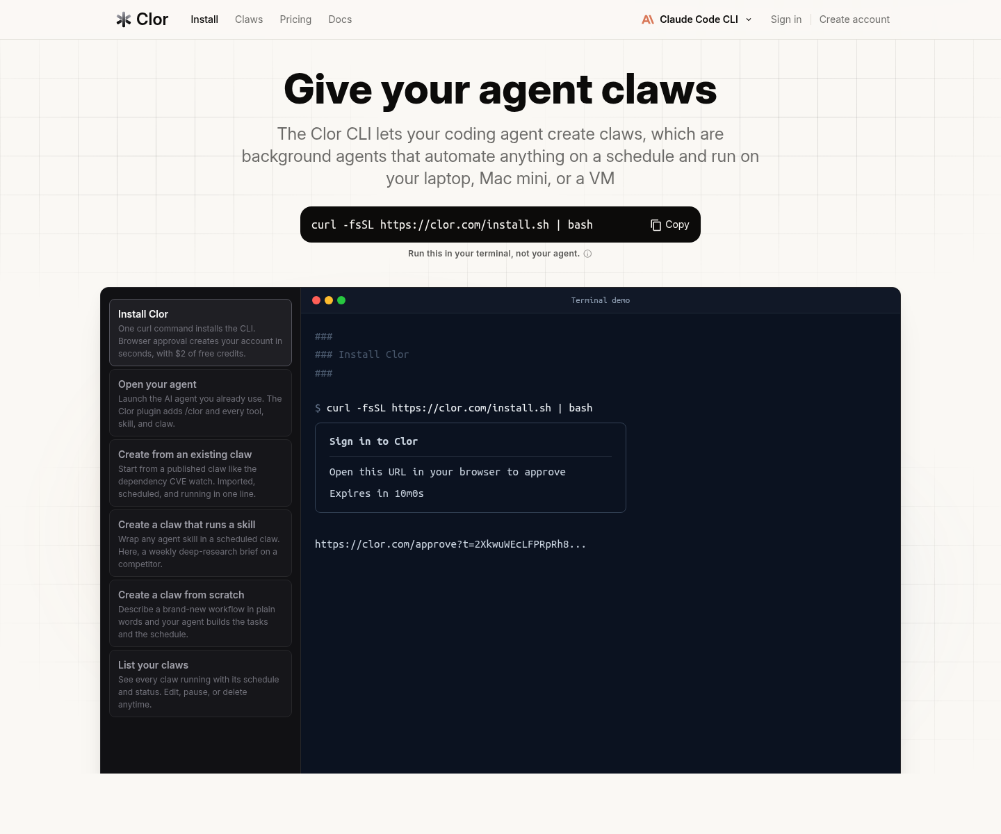 clor.com, herramienta de IA para undefined