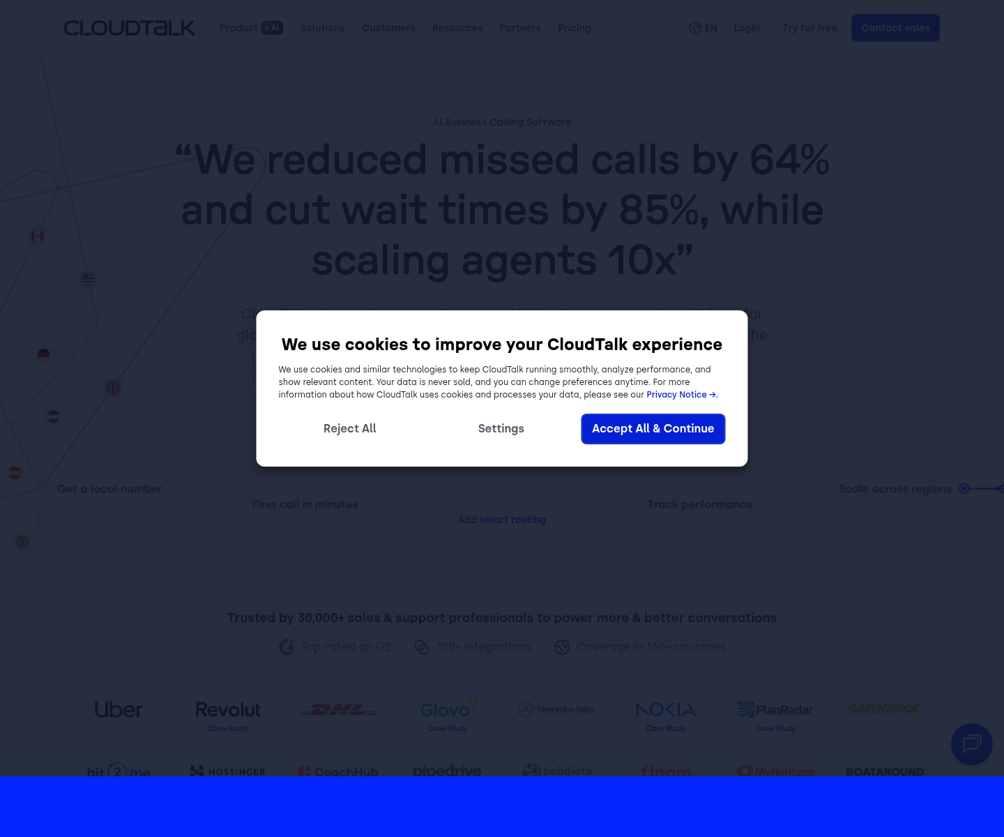 CloudTalk, herramienta de IA para chatbots y asistentes virtuales