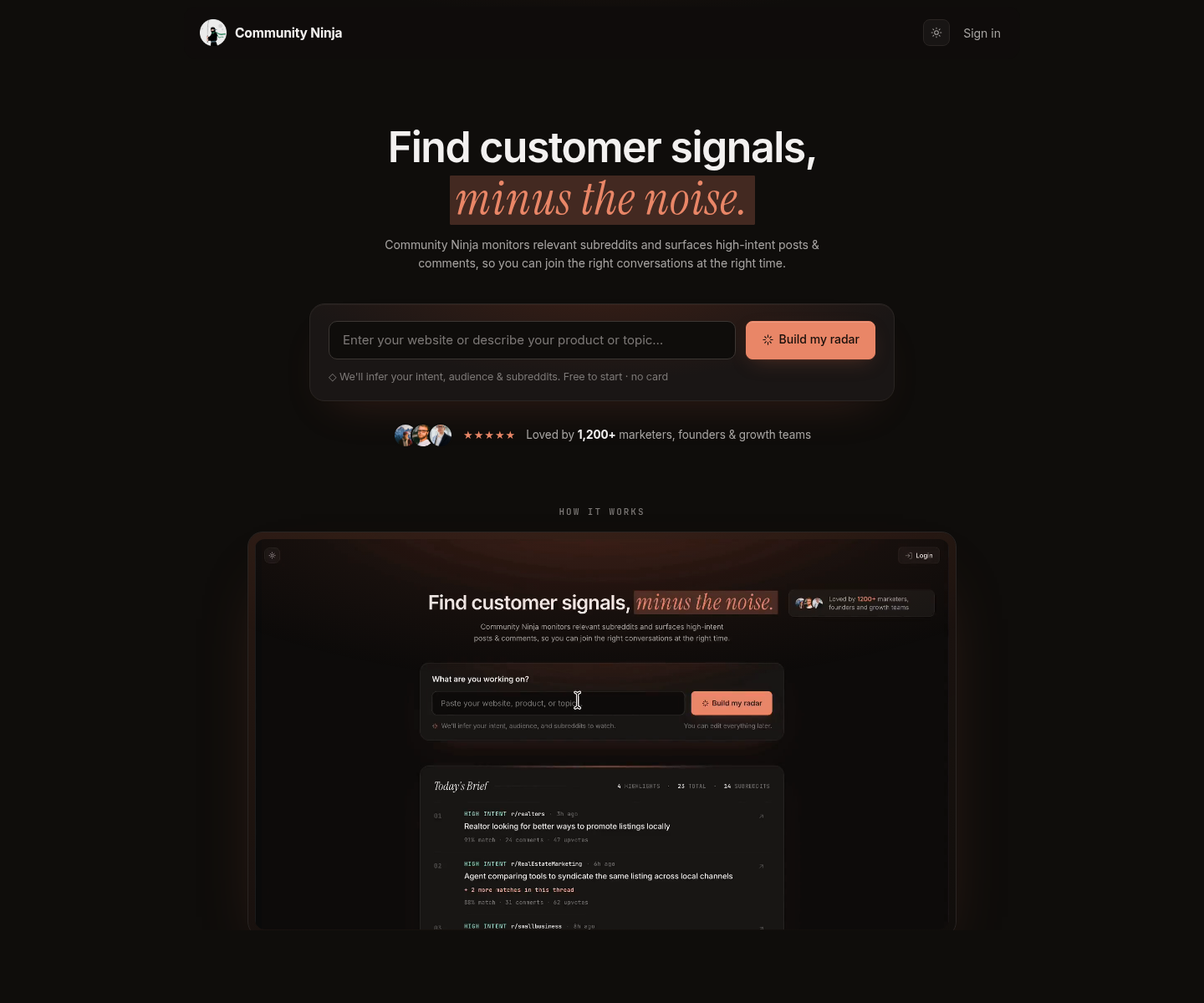 communityninja.ai, herramienta de IA para undefined