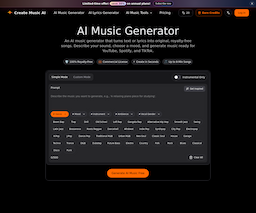 createmusicai.ai, herramienta de IA para undefined