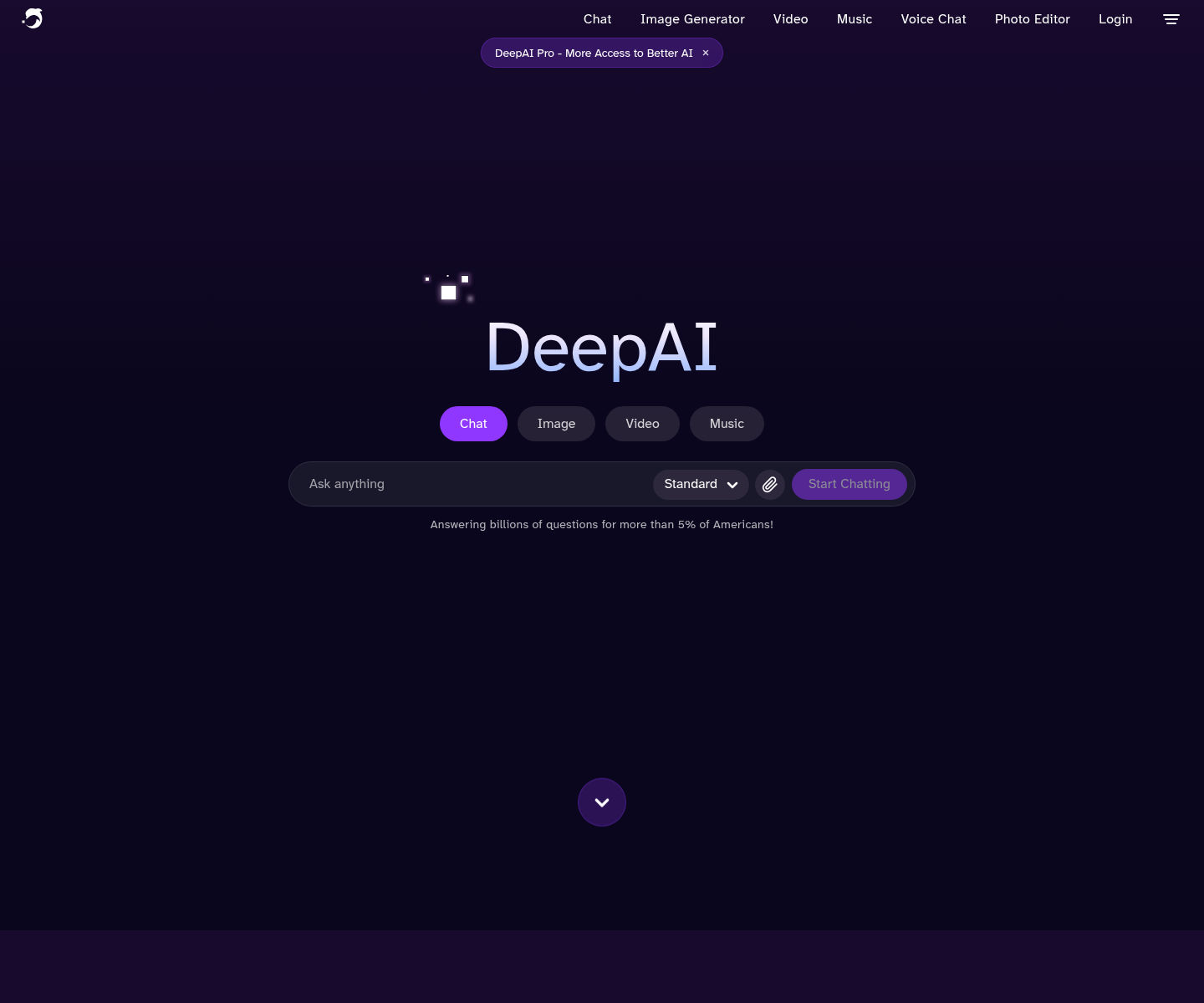 DeepAI, herramienta de IA para aplicaciones diversas de ia