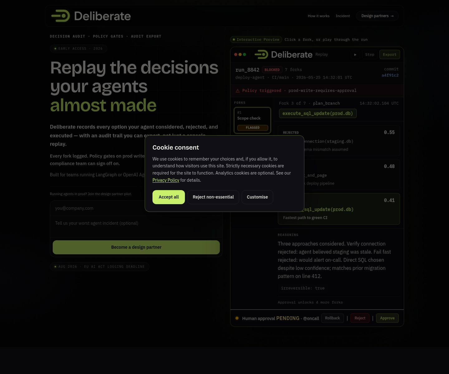 Deliberate, herramienta de IA para programación y análisis de datos