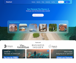 Easytrip.ai, herramienta de IA para otras aplicaciones específicas