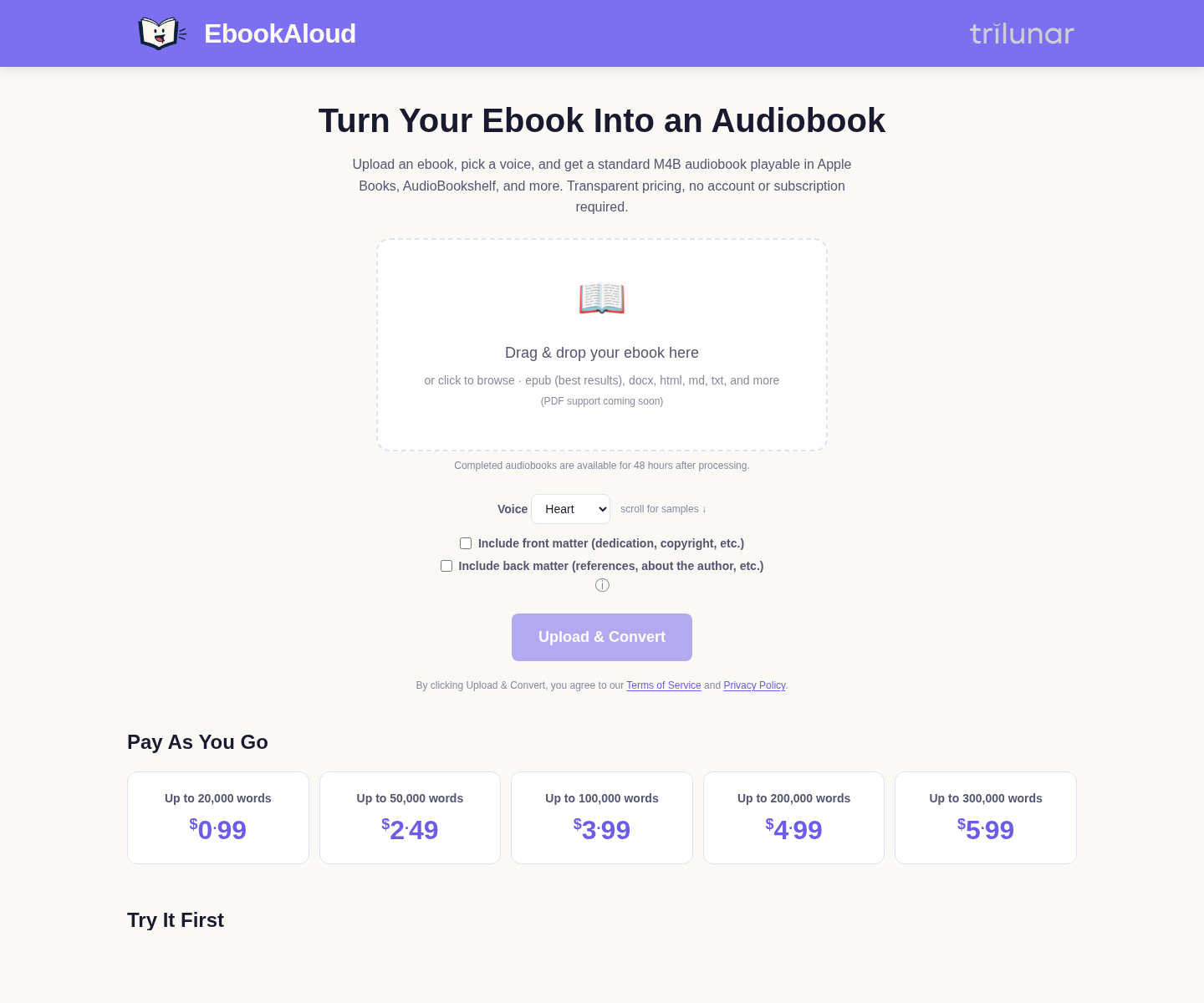 ebookaloud.com, herramienta de IA para undefined