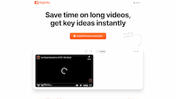 Eightify, herramienta de IA para detección y resumen de textos y pdfs