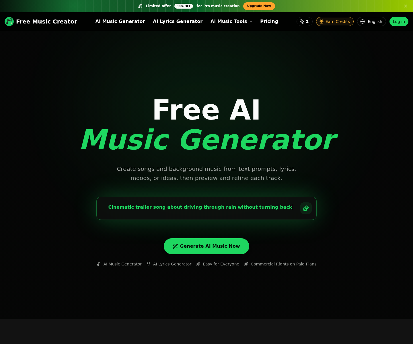 Free ai Music Creator , herramienta de IA para undefined