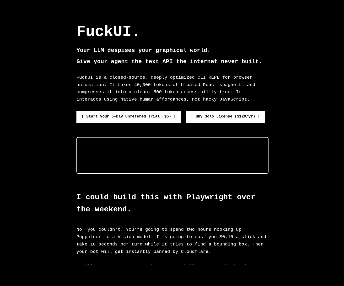 fuckui.com, herramienta de IA para undefined