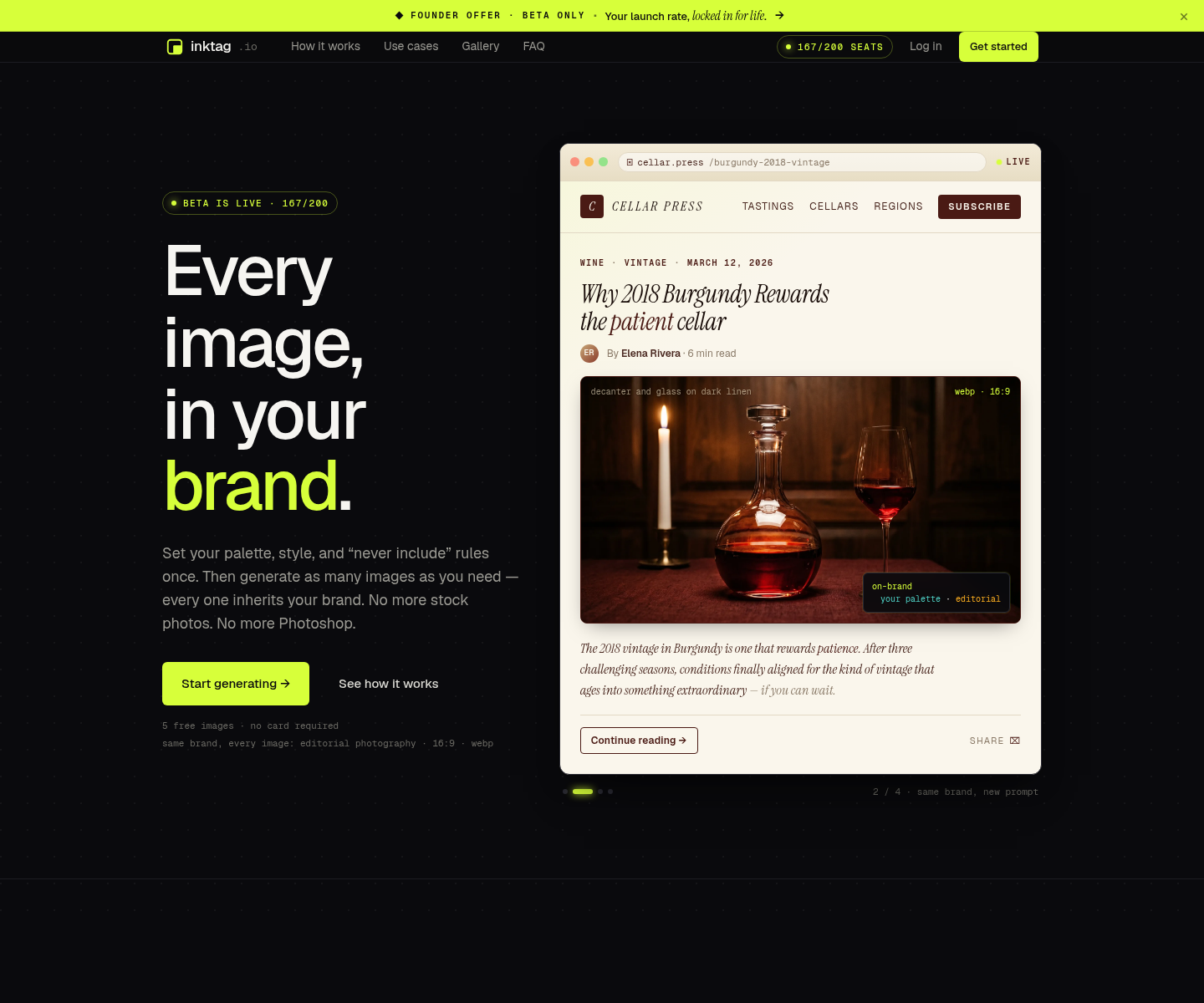 inktag.io, herramienta de IA para undefined