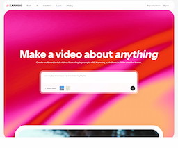 Kapwing, herramienta de IA para generación y edición de videos