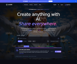 Lensgo.ai, herramienta de IA para generación de imágenes y fotos