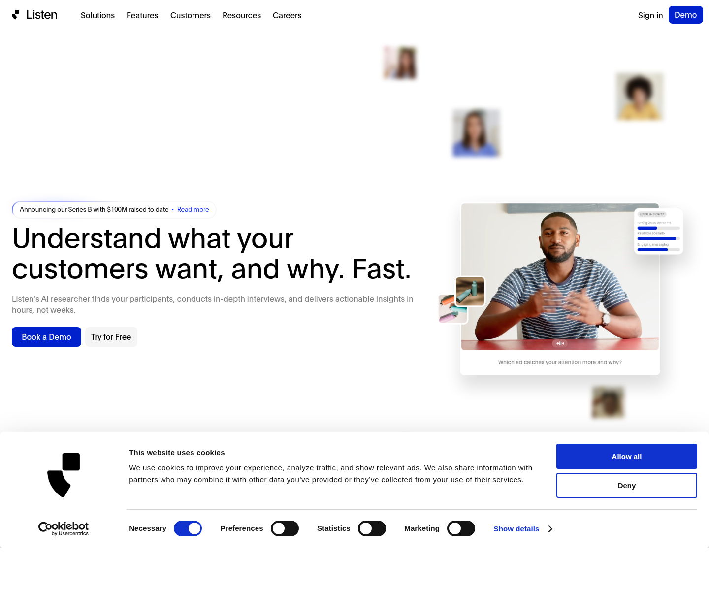 Listen Labs, herramienta de IA para aplicaciones diversas de ia