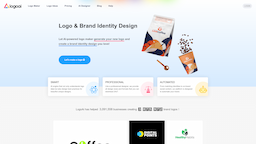 LogoAI, herramienta de IA para generación de logos y diseño