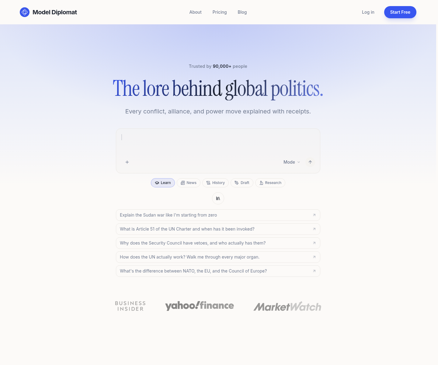 Model Diplomat, herramienta de IA para chatbots y asistentes virtuales