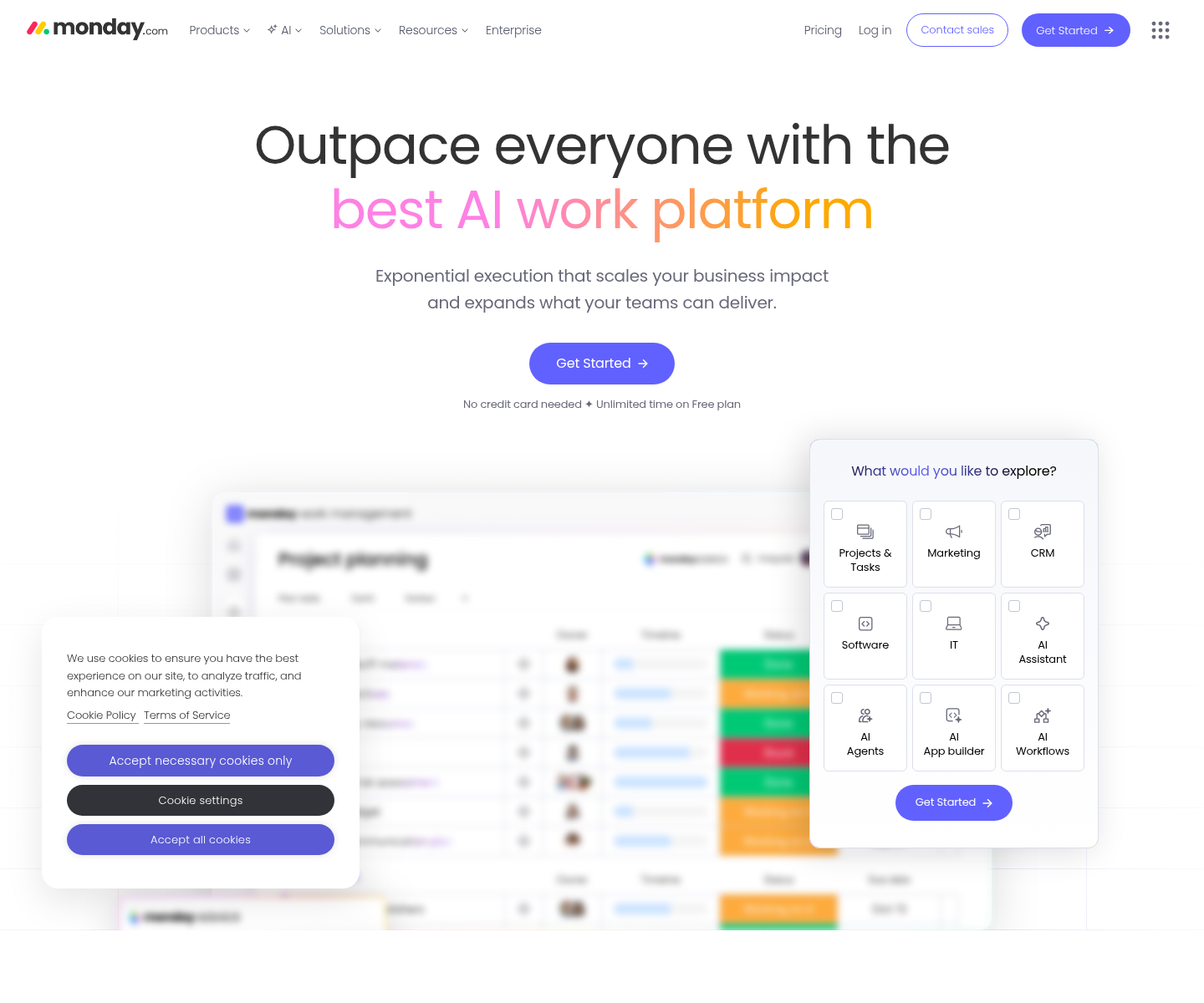 monday.com, herramienta de IA para aplicaciones diversas de ia