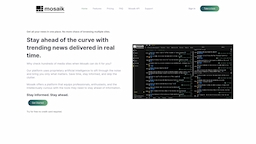 Mosaik, herramienta de IA para detección y resumen de textos y pdfs