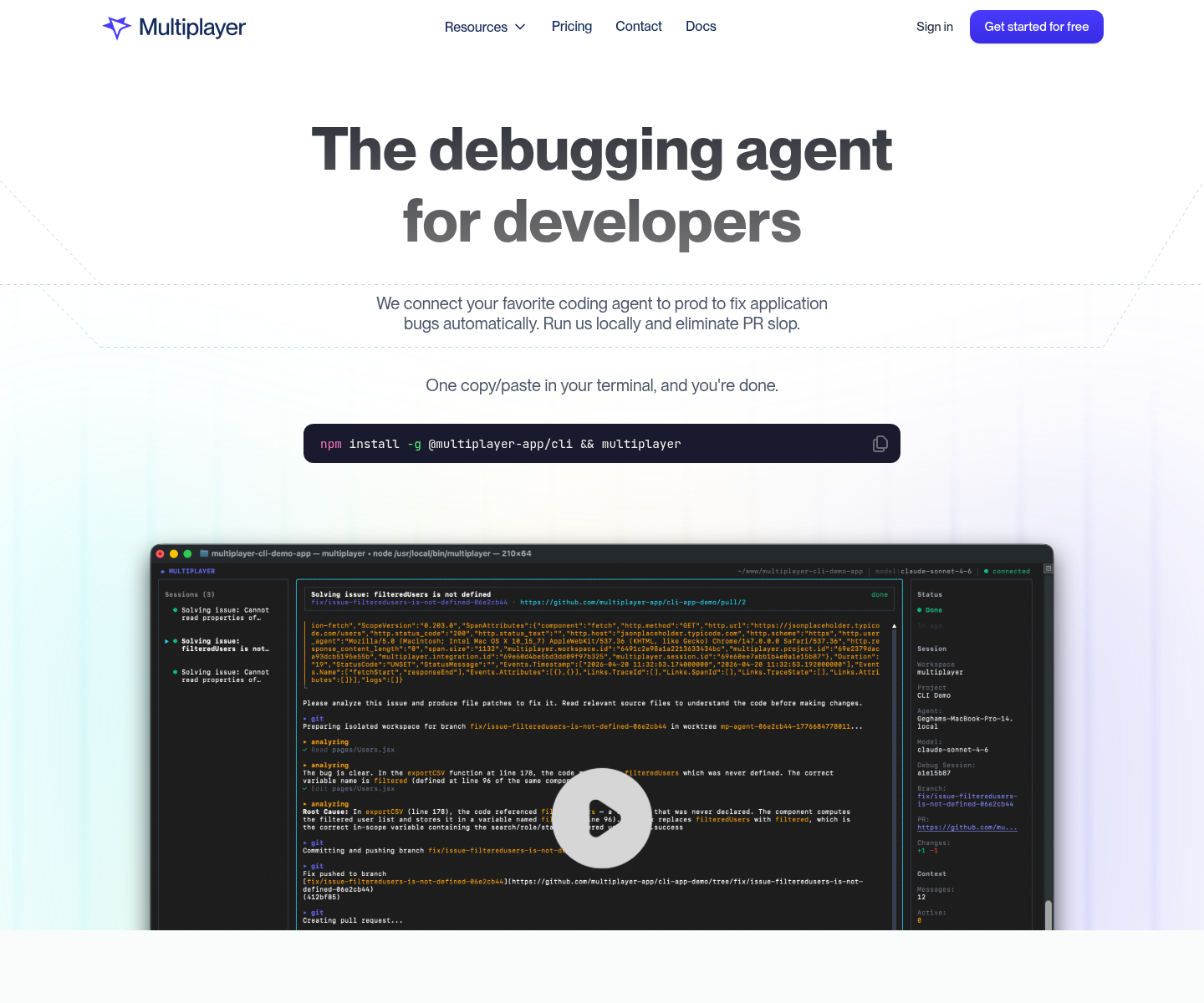 multiplayer.app, herramienta de IA para undefined