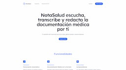 NotaSalud, herramienta de IA para aplicaciones diversas de ia