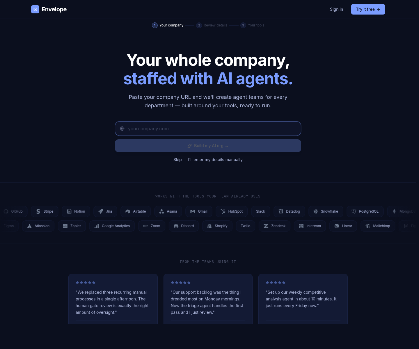 openenvelope.org, herramienta de IA para undefined