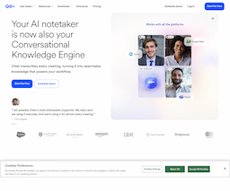 Otter Meeting Agent, herramienta de IA para chatbots y asistentes virtuales