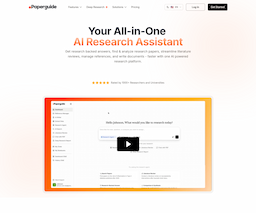 Paperguide, herramienta de IA para detección y resumen de textos y pdfs