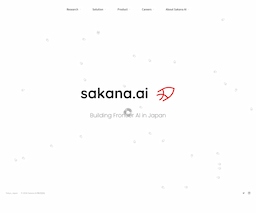 sakana.ai, herramienta de IA para undefined