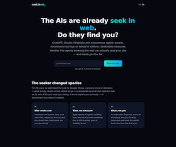 seekinweb.com, herramienta de IA para undefined