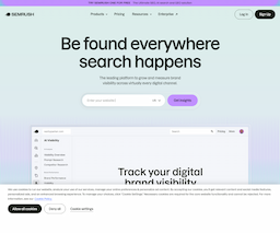 Semrush, herramienta de IA para aplicaciones diversas de ia