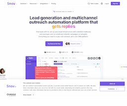Snov.io, herramienta de IA para aplicaciones diversas de ia