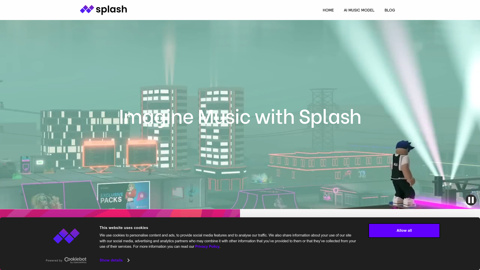 Splash, herramienta de IA para generación y edición de música y voz