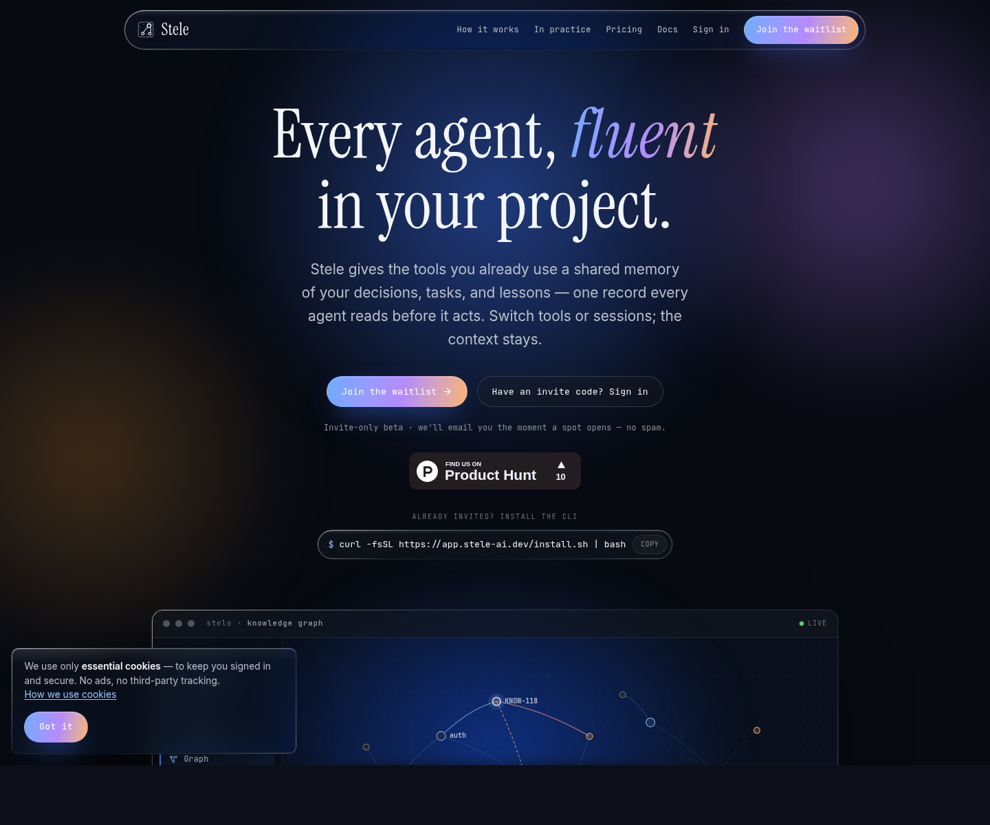 stele-ai.dev, herramienta de IA para undefined