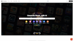 Stockimg AI, herramienta de IA para generación de logos y diseño