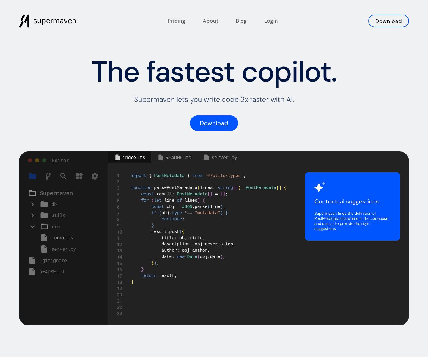 Supermaven, herramienta de IA para programación y análisis de datos