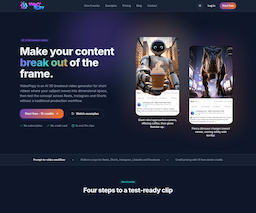videopopy.com, herramienta de IA para undefined