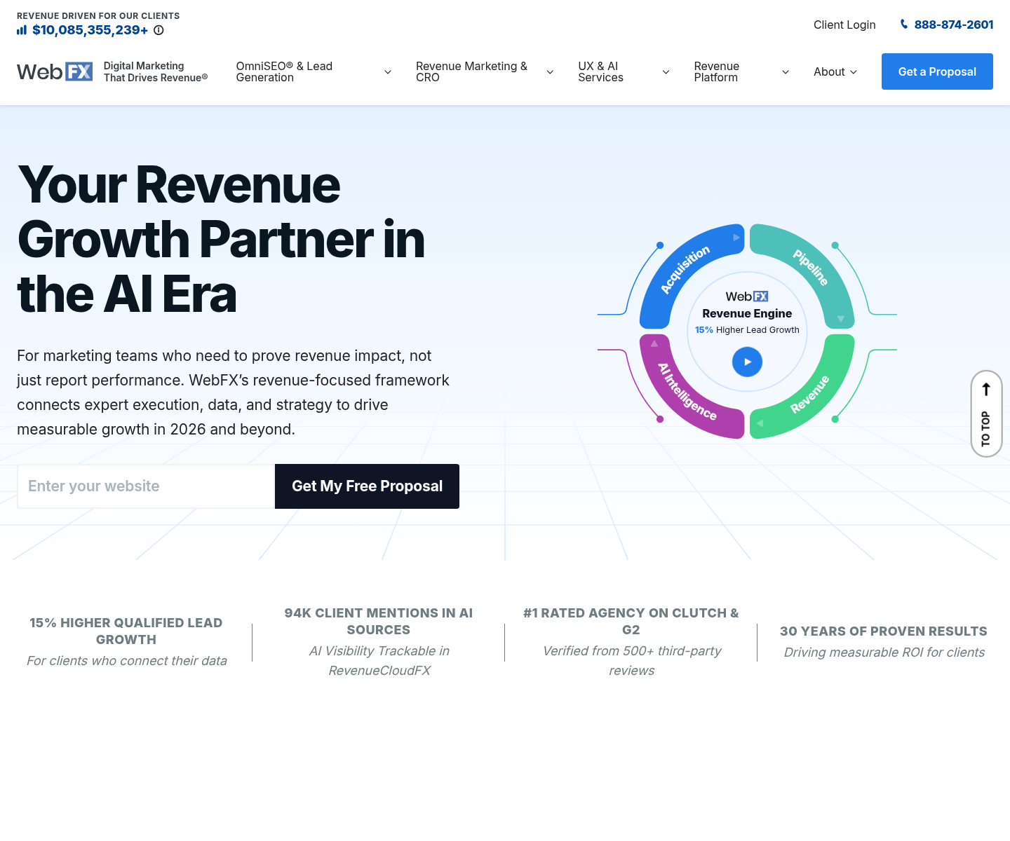 WebFX, herramienta de IA para aplicaciones diversas de ia