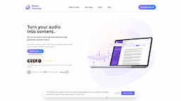 WhisperTranscribe, herramienta de IA para generación y edición de textos