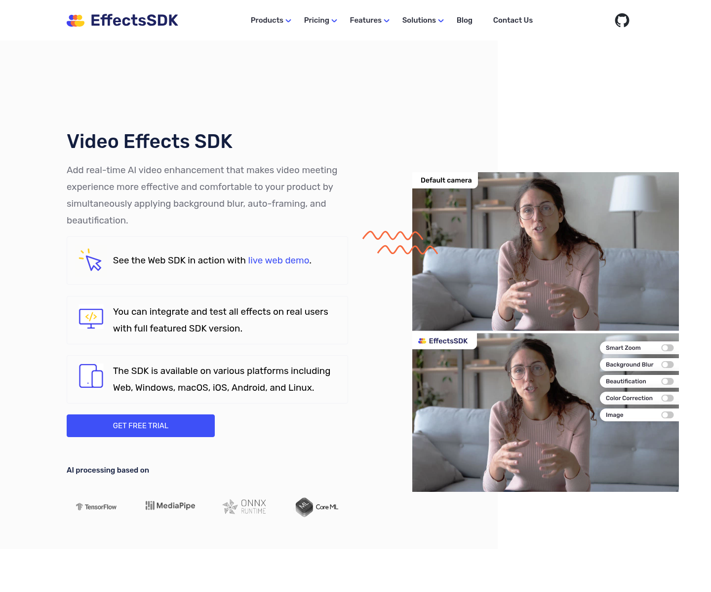 Video Effects SDK, herramienta de IA para generación y edición de videos