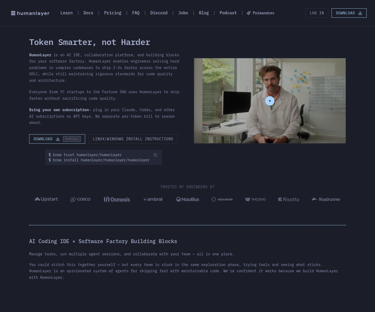 humanlayer.com, herramienta de IA para undefined