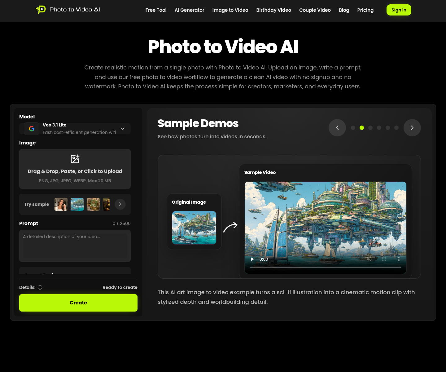 PhotoToVideo-AI, herramienta de IA para generación y edición de videos